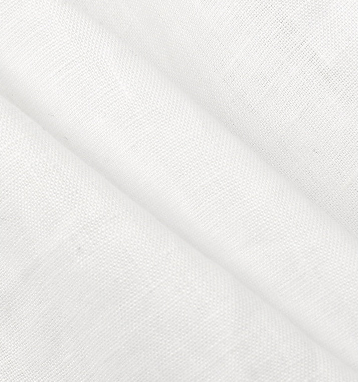 100 % Flax Linen Shirt For Men in White